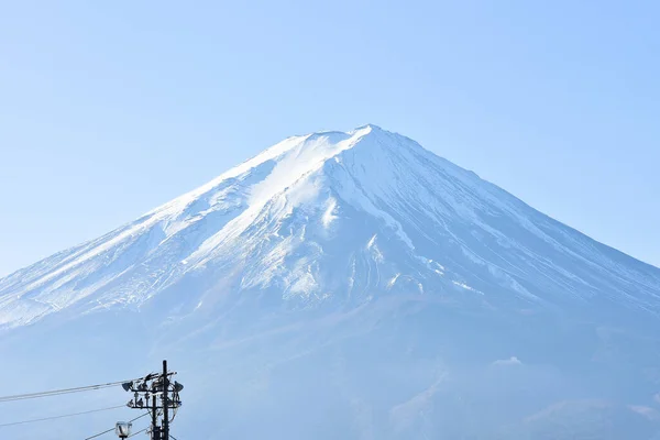 Der Erste Sonnenaufgang Des Mount Fuji Blau Ist Morgen Mit — Stockfoto