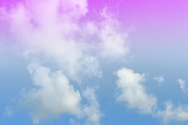 Sky Cloud Pastel Colorful Background — Stock Photo, Image