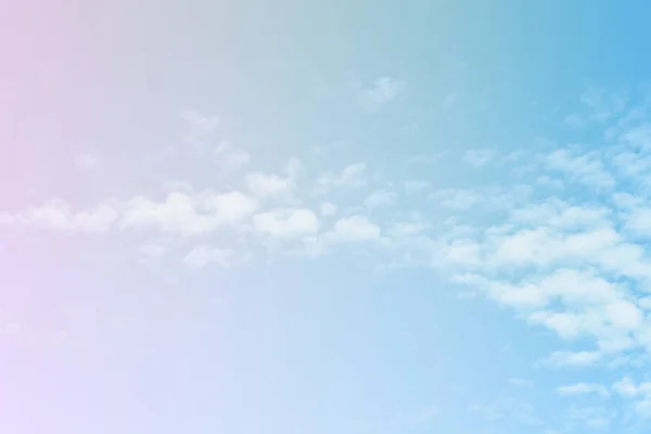 Sky Cloud Set Pastel Colorful Background — Stock Photo, Image