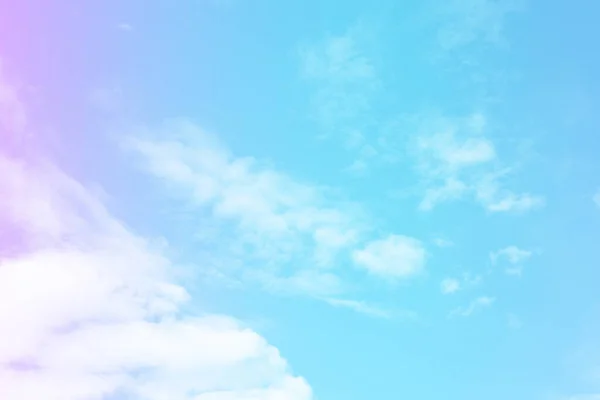 Cielo Nube Con Fondo Colores Pastel —  Fotos de Stock