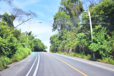 Pattaya Tayland 2 Ağustos 2019 Güzel Pattaya rotası uygundur.