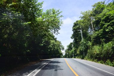 Pattaya Tayland 2 Ağustos 2019 Güzel Pattaya rotası uygundur.