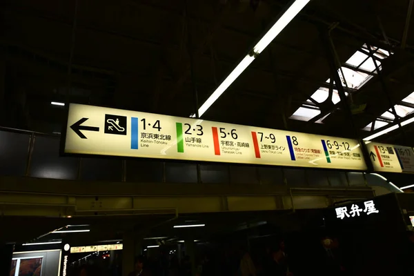 Tokyo Japan November 2018 Unidentified People Train Stations Tokyo Blur — Stock Photo, Image