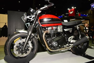 Bangkok Tayland 24 Ağustos 2019 Bulanık Motosiklet Fuarı Bangkok Motor Fuarı 'nda satılık