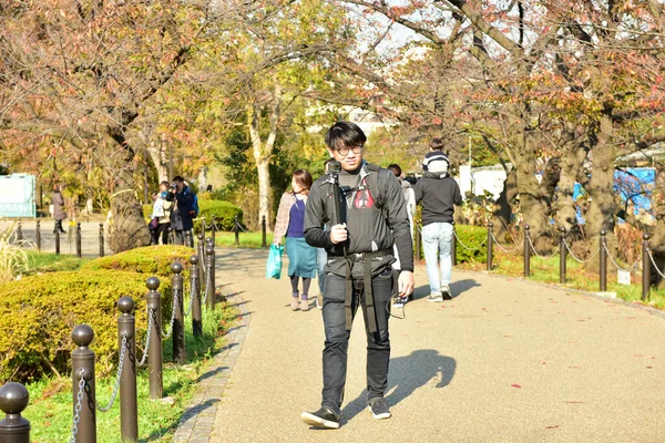 Τόκιο Ιαπωνία Νοέμβριος 2018 Αγνώστων Στοιχείων Πολλοί Άνθρωποι Περπατούν Στο — Φωτογραφία Αρχείου