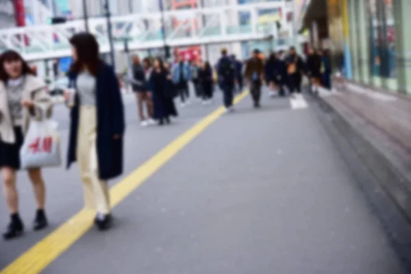 Yamanashi Japan November 2018 Unidentified People Wait Bus Station Red — Stock Photo, Image