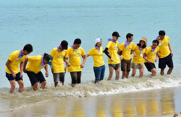 Chon Buri Tailandia Agosto 2019 Compañía Japonesa Lleva Los Empleados —  Fotos de Stock