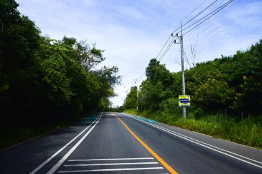 Pattaya Tayland 2 Ağustos 2019 Güzel Pattaya rotası uygundur.