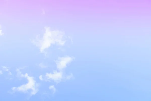 Pastel Cielo Colorido Nube Blanca Hermoso Cielo Bule Tarde Nube —  Fotos de Stock