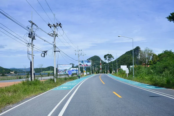 Pattaya Tayland 2 Ağustos 2019 Güzel Pattaya rotası uygundur.