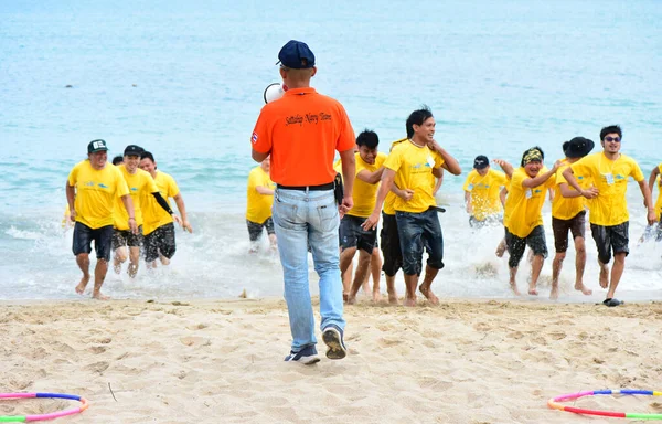 Chonburi Thailand January August 2019 Japanese Company Takes Employees Activity — Stock Photo, Image