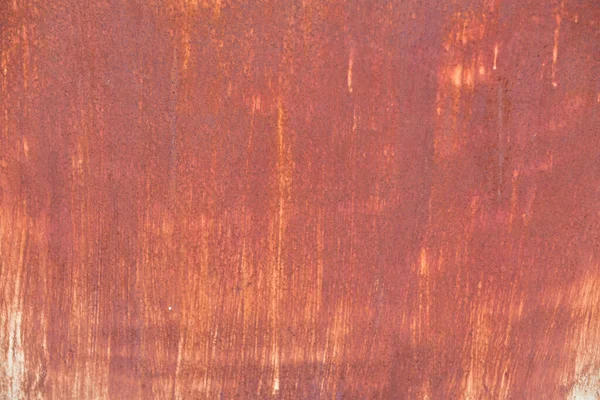 Arka planda paslı eski metal yüzey demirinin kahverengi dokusu