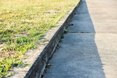 Zeminin betonsuz dokusu. Yüzey pürüzsüz desen.