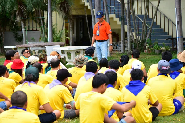 Chonburi Tailandia Agosto 2019 Azienda Giapponese Porta Dipendenti All Attività — Foto Stock