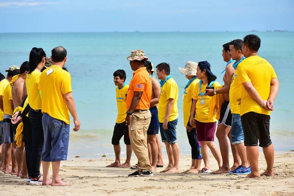 Chonburi Tailandia Enero Agosto 2019 Compañía Japonesa Lleva Sus Empleados —  Fotos de Stock