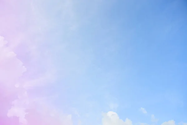 Cielo Nube Con Fondo Colores Pastel —  Fotos de Stock