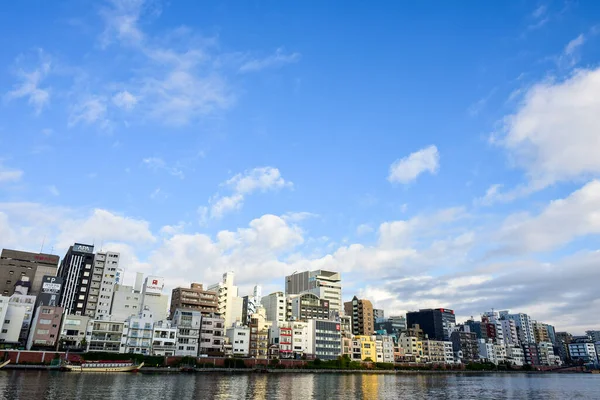 Tokyo Japan November 2018 Sun Shines Bridge Sumida River Tokyo — Stock Photo, Image