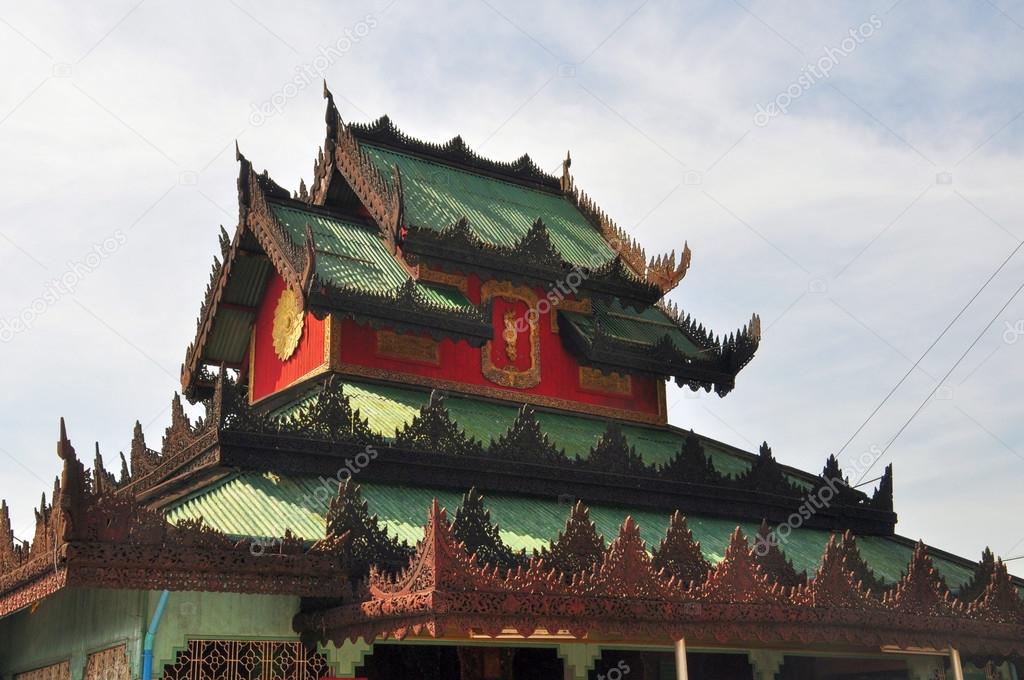 Kyaik Hwaw Wun Pagoda,Thanlyin,Myanmar.