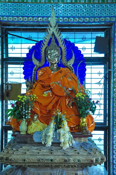 Buddha statue of Botataung Pagoda, Rangún, Myanmar . — Foto de Stock