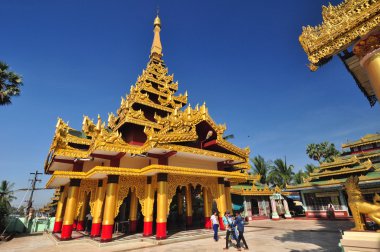 Tapınak, Shwethalyaung yatan Buda bilinmeyen turist ziyaret.