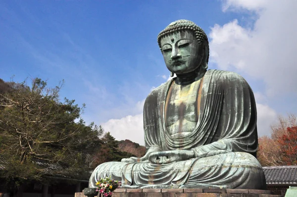 Kamakura daibutsu im kotoku-in Tempel — Stockfoto