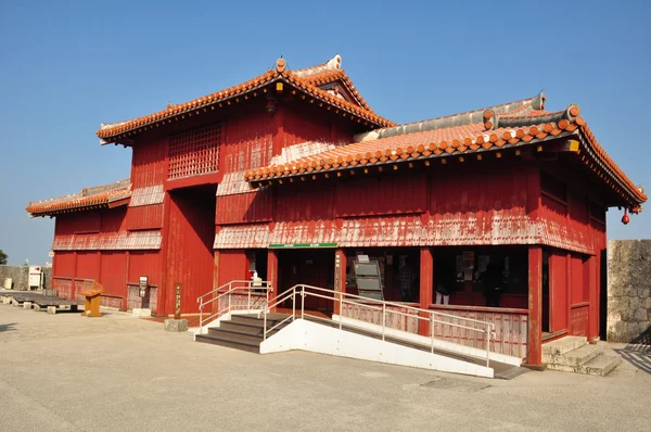 Portão Koufukumon, Castelo de Shurijo, Okinawa — Fotografia de Stock