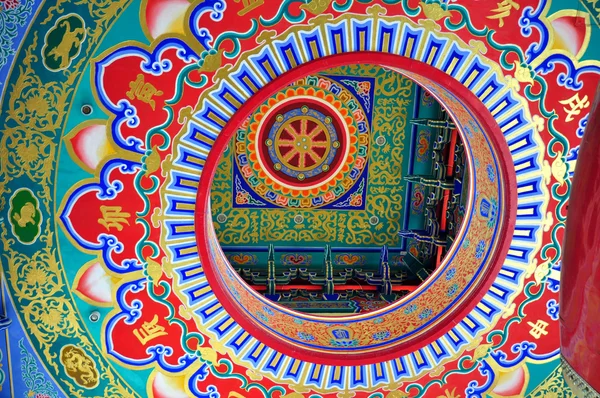Detail of the roof of chinese temple — ストック写真