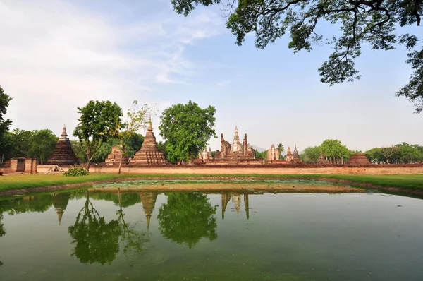 Ancient city in historic national park in Sukhothai province,Tha