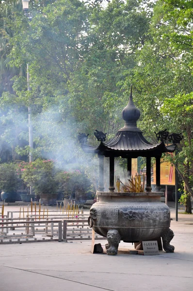 Ancient Stick Pot at Po Lin Monastery — стокове фото
