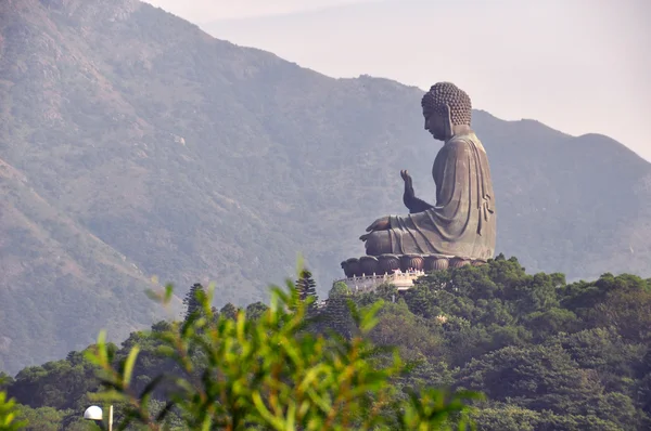 Buda de Tian Tan en el Monasterio Po Lin — Foto de Stock