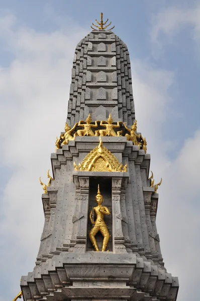 Beau détail de pagode à Wat Pho, Bangkok, Thaïlande . — Photo