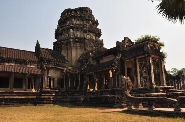 Ancient Ankor Wat  in Siem Reap, Cambodia — Φωτογραφία Αρχείου