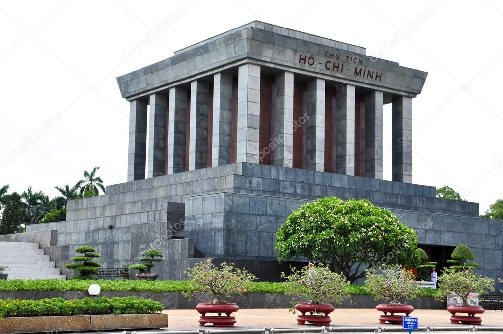 Ho Chi Minh Mausoleum  in Vietnam 