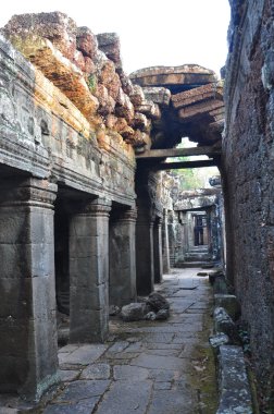Banteay Kdei, wat Angkor Kamboçya'da karmaşık parçası