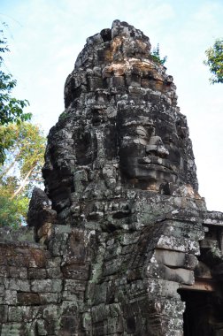 Banteay Kdei tapınakta siem reap, Kamboçya