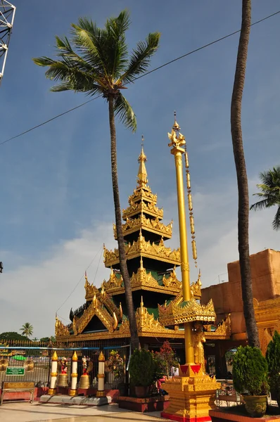 Kyaik Hwaw Károly Pagoda a Thanlyin, Mianmar. — Stock Fotó