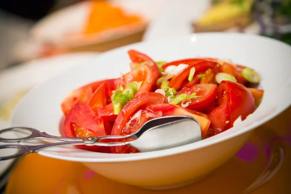 Salada de tomate — Fotografia de Stock