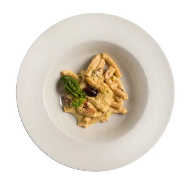 Carbonara Penne — Foto de Stock