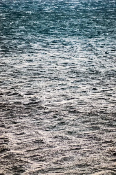 Marco Completo Agua Del Océano Con Olas —  Fotos de Stock