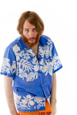 Dil yapışkanlık dışarı modeli