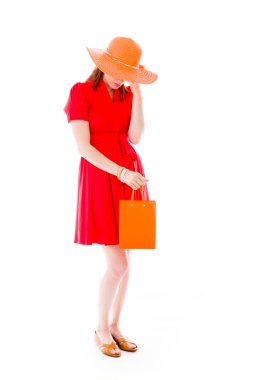 Utanç gizleme yüz el model