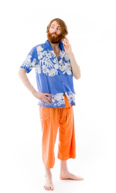 Şans getirmesi için dua ile model