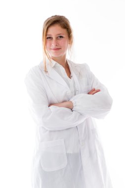 Mutlu gülümseyerek model