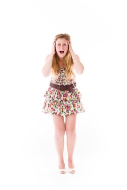 Öfkeli çığlık model