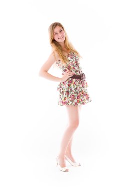 Emin ellerde kalça ile model