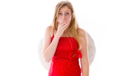 Ağzını el ile kaplama modeli