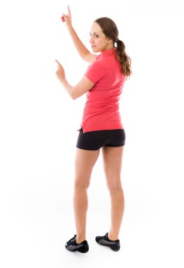 Kameraya bakan bir model