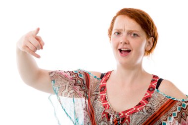 Modeli azarı parmak ile