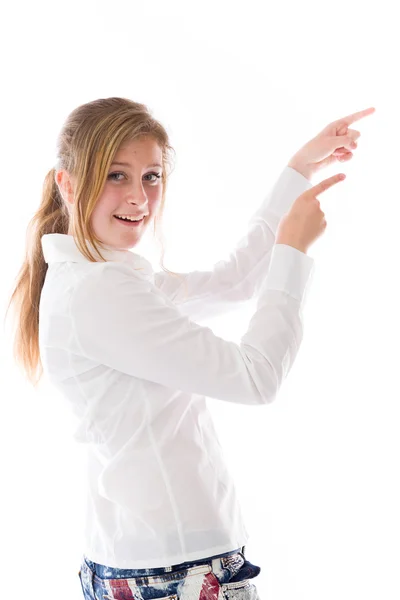 Model looking at camera — Stock Photo, Image