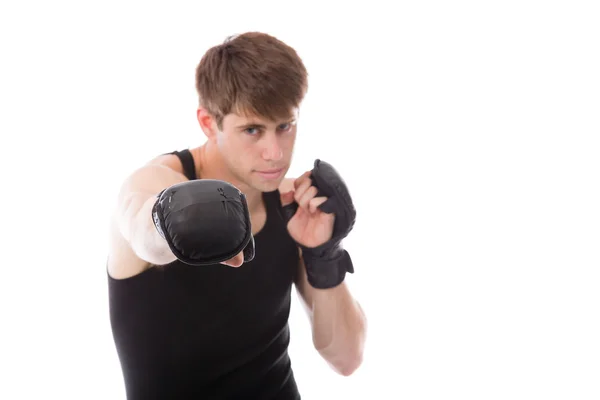 Male model fighting — Stock Photo, Image